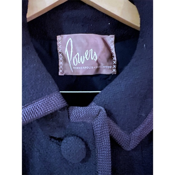 Vintage Powers Wool Peacoat - Picture 2 of 6
